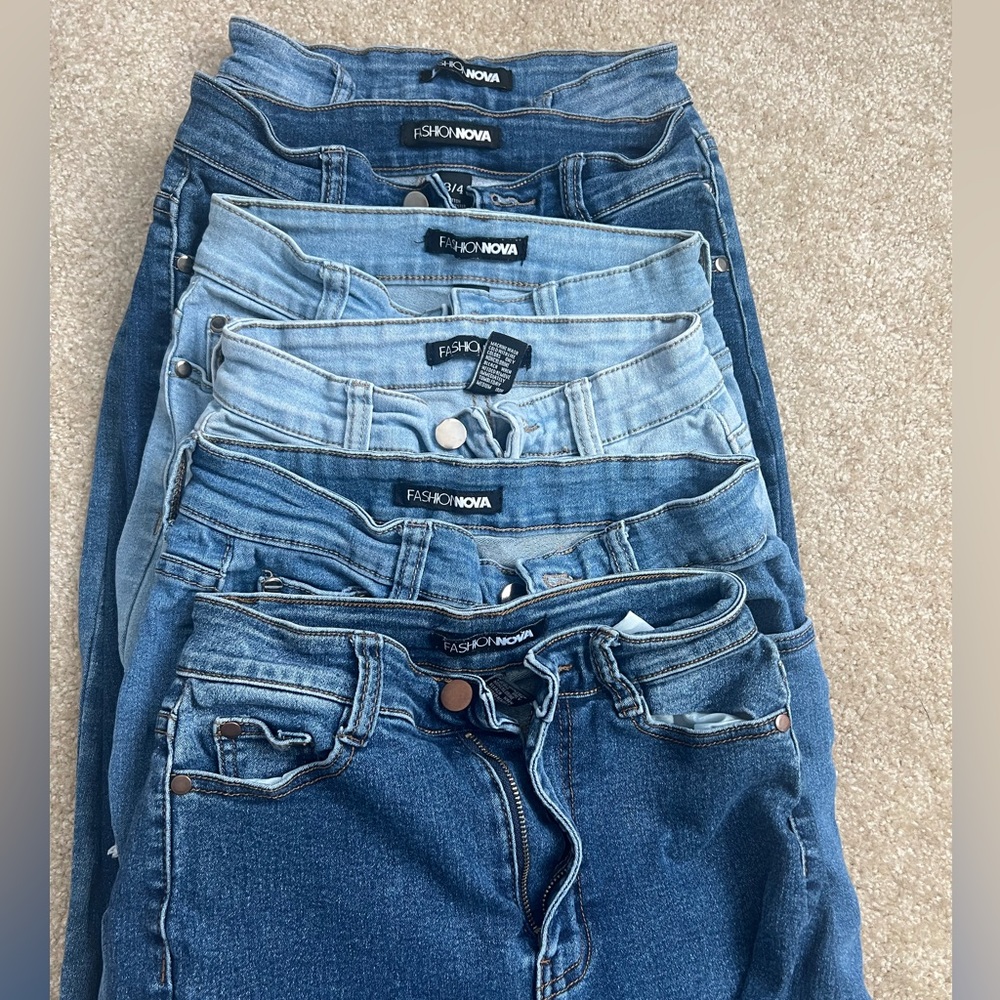 Fashion Nova Skinny Jeans bundle